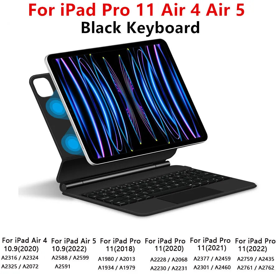 Funda con teclado para iPad