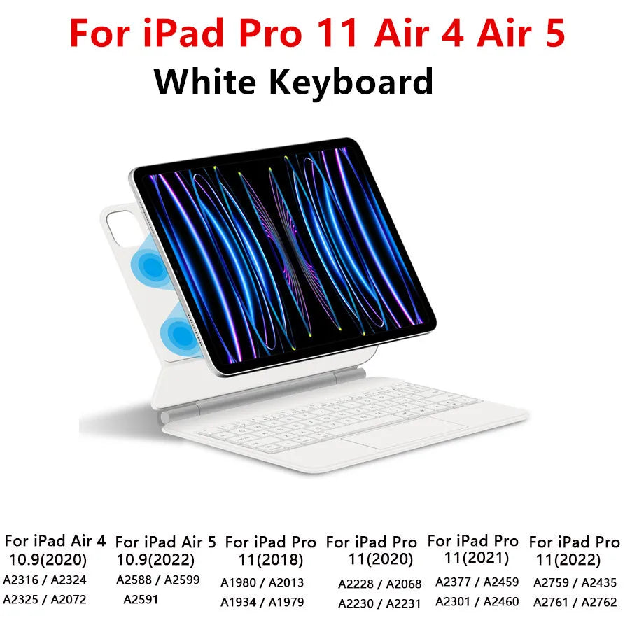 Funda con teclado para iPad