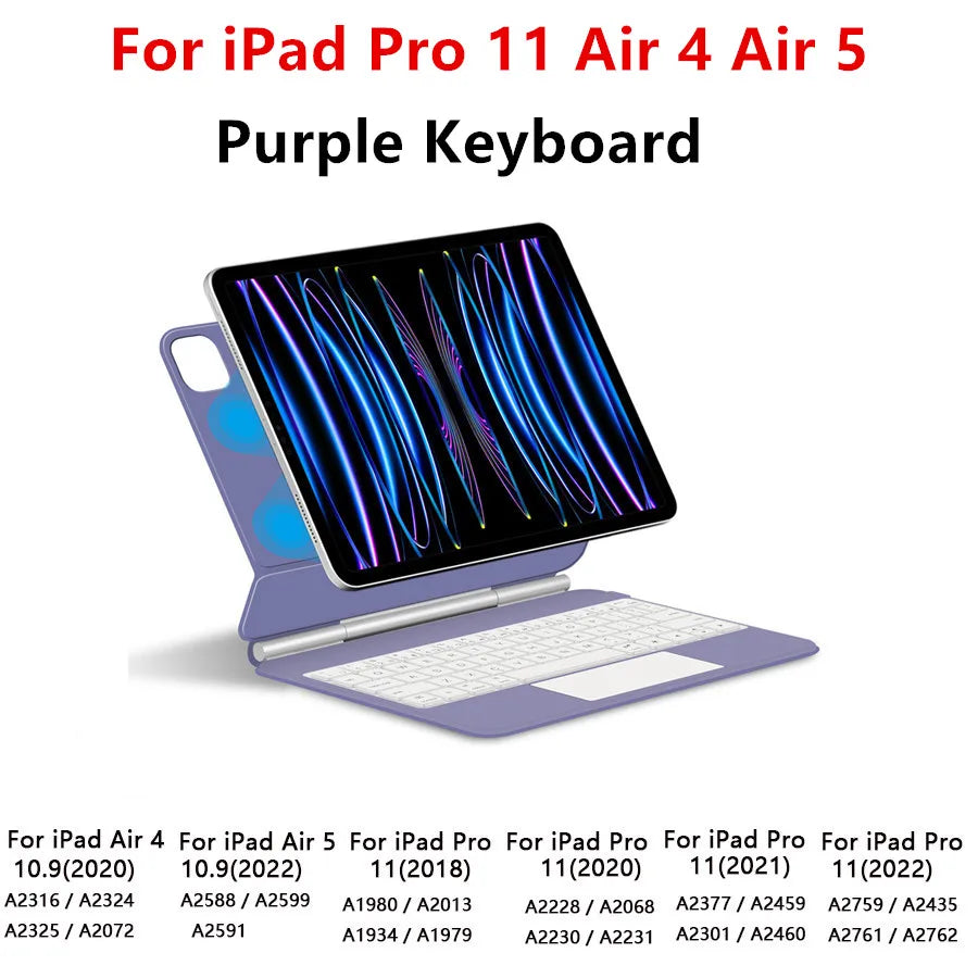 Funda con teclado para iPad