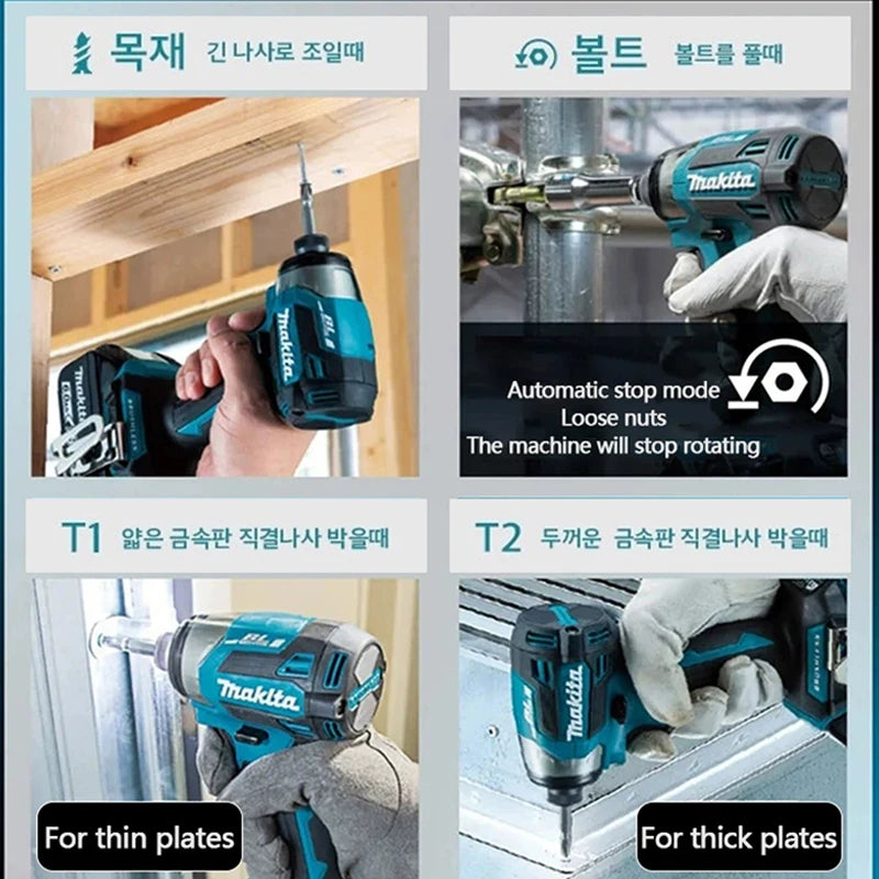 Taladro Makita 1800rpm de  18V